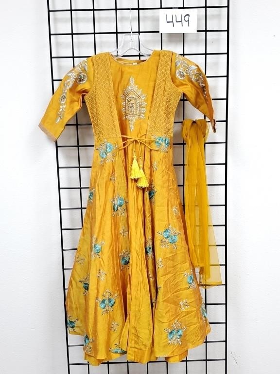 Aadi Shree Girl's Indian Dress - Size 28 / 70cm
