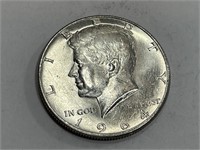 1964 d Kennedy Half Dollar