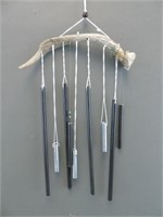Handmade Wind Chimes with Antler