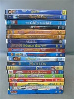19 Children's Movies DVD's