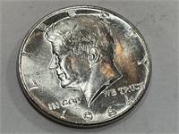 1964 GEM BU Kennedy Half Dollar