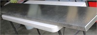 Stainless Top 6 Foot Long 14" Wide