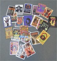 Concert Band Stickers, Pink Floyd, Jimi Hendrix 25