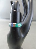 Colorful Banded Ring