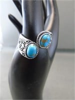 Spoon & Turquoise Ring