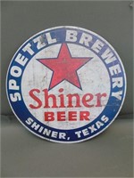 Shiner Beer  Metal Sign