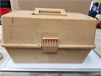 Vintage Old Pal Tackle Box 1570 with some Tackle