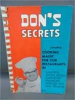 Don's Secrets Recipe Book