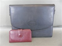 Dignity Memorial File Case and a Checkbook Wallet