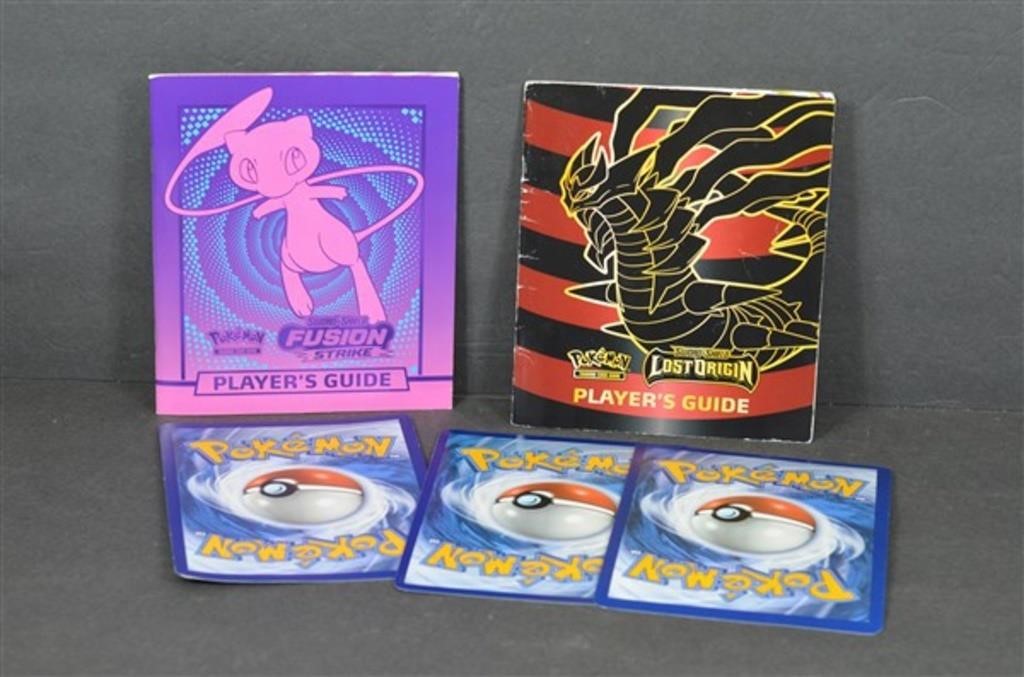 Large Pokémon Cards w/Players Guides