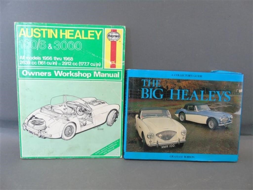 Austin Healy Workshop Manual  & The Big Healeys Bo