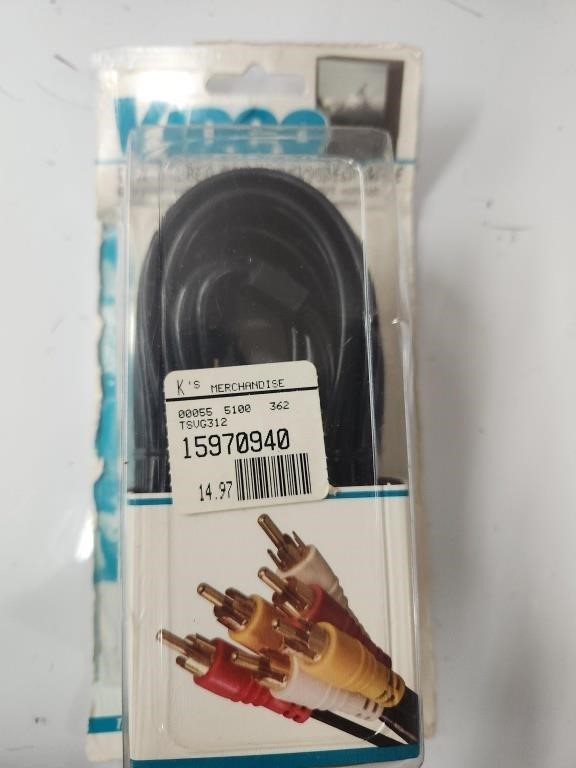12 Foot Audii/Video Cable