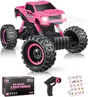 $50  DOUBLE E RC Car for Girls 1/12 Scale, Pink