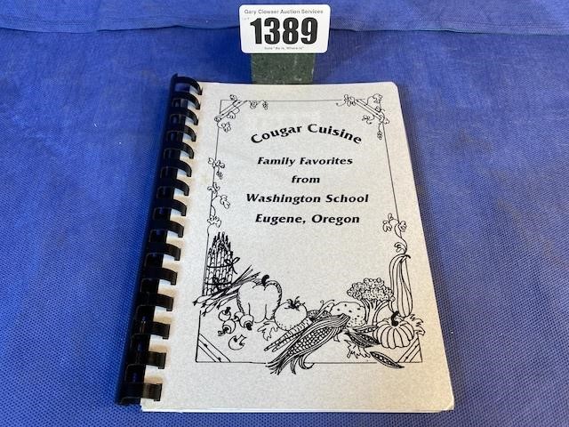 PB Book, Cougar Cuisine Washington School