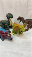 Animated battery operated dinosaurs