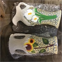 (4) Ceramic vases NEW