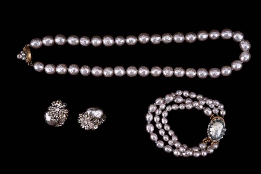 Fine Miriam Haskell Estate Jewelry Collection
