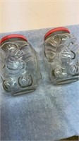 Dinosaur jelly jars with lids