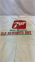 7 Up Globe Democrat Old Newsboys Day apron