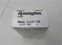 50 Rounds 9mm AMMO - NO SHIPPING