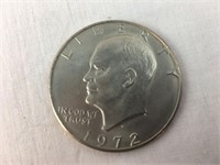 1972 Uncirculated Silver Dollar