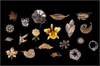 Vintage Floral Brooches (20)