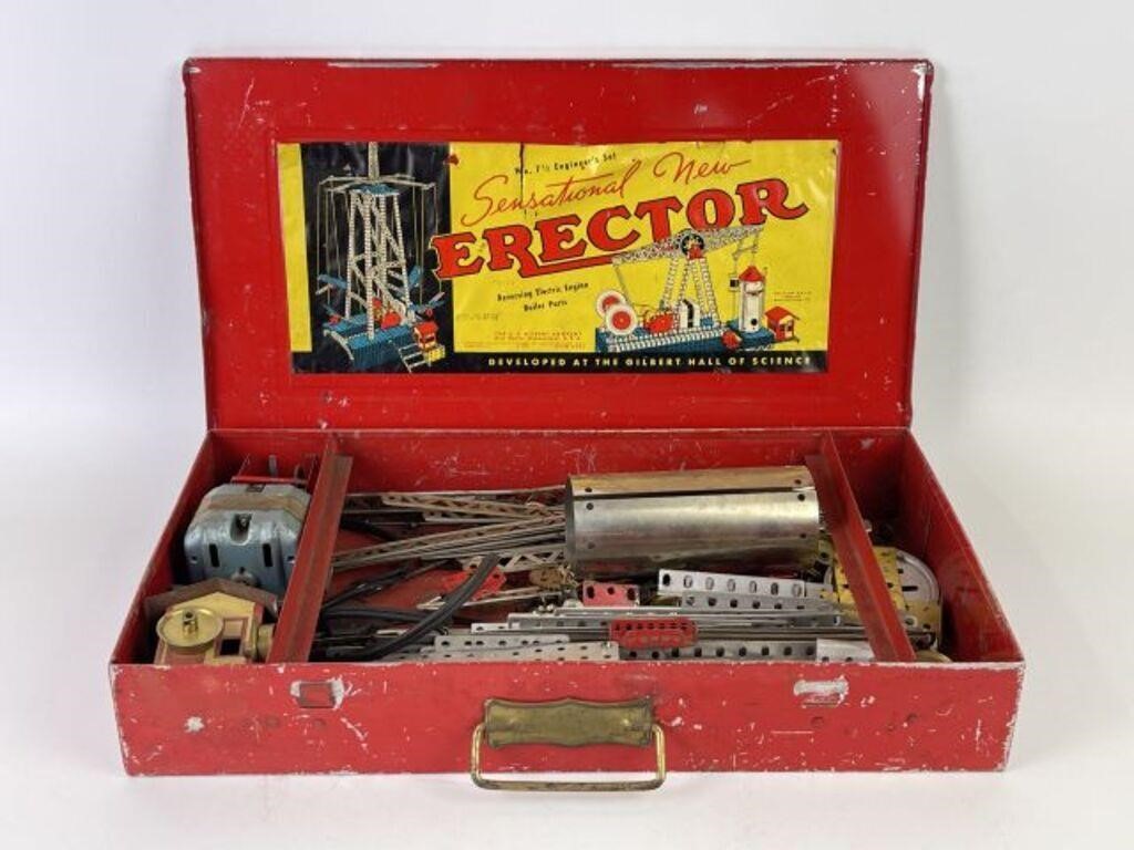 Vintage Erector Engineer Set
