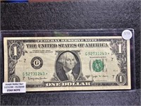 1963B $1 Federal Reserve Joseph S Barr - Star Note