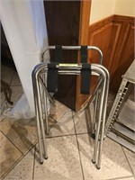CHROME TRAY STANDS