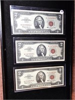 1963 & 1963A United States Notes Two Dollar.......