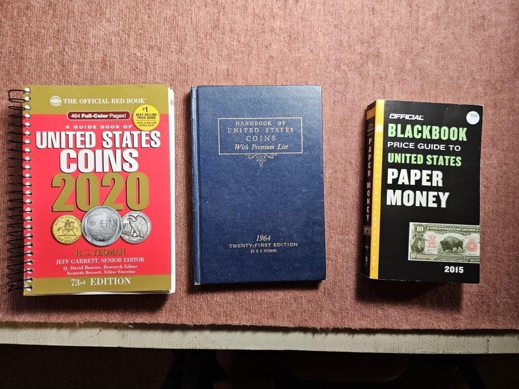 73rd Ed. Red Book (2020), 21st Ed. Coin Book......