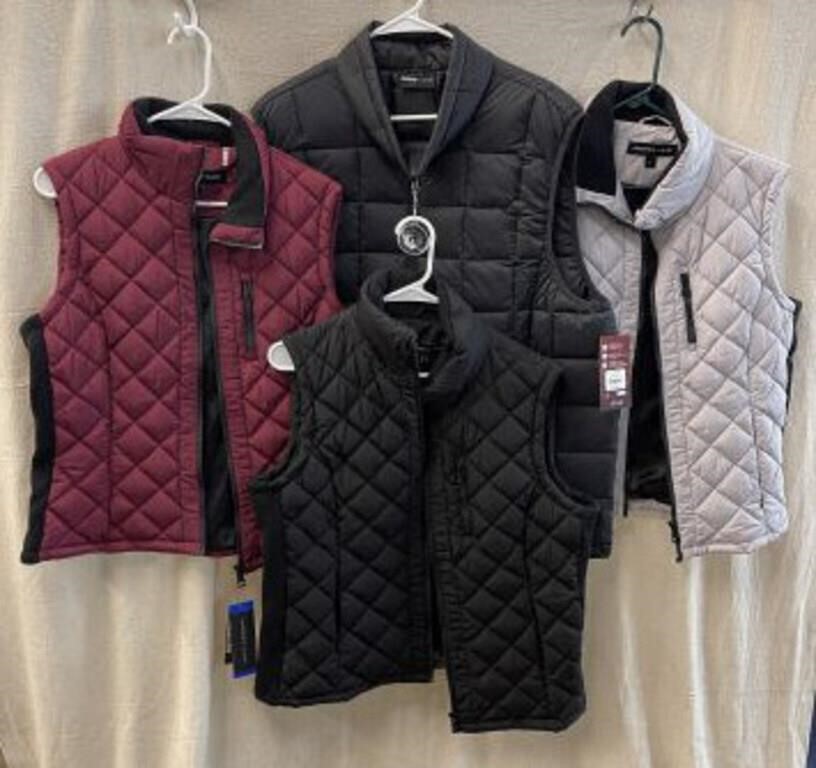 Selection of Women's Quilted Vests