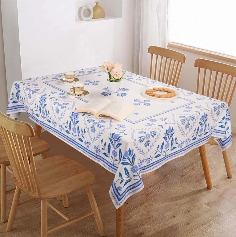 E4351  FINGERCRAFT Tablecloth, Printed Design (72i