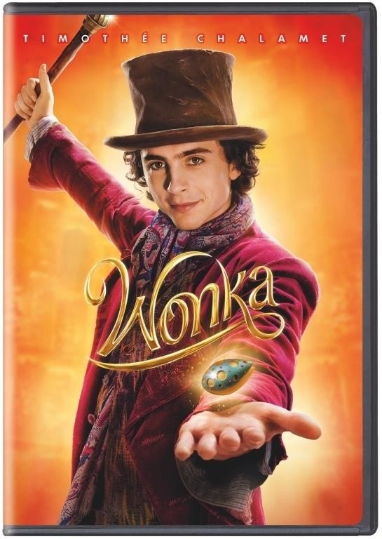 R1061  SDS Wonka (2023) (DVD) Starring TimothÃ©e C