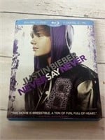 Justin Beiber never say never