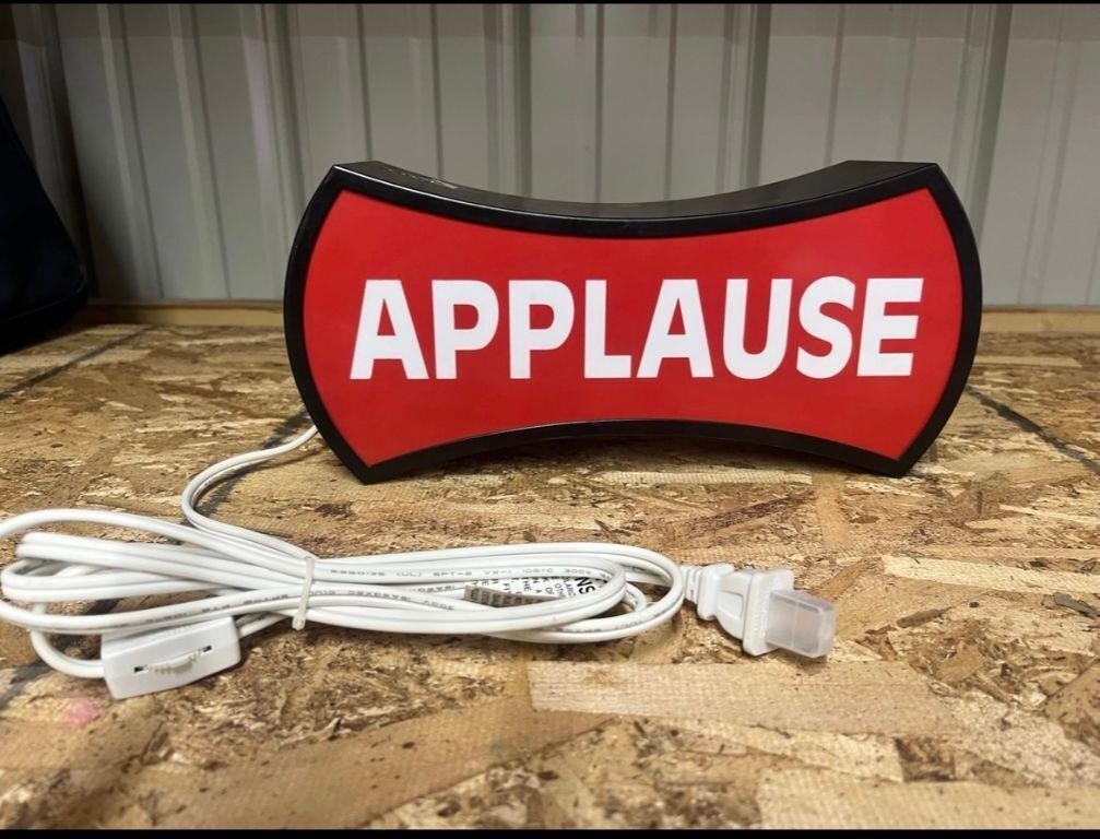 On air/Applause light sign