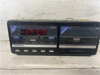 Sound Design clock, casset player, radio