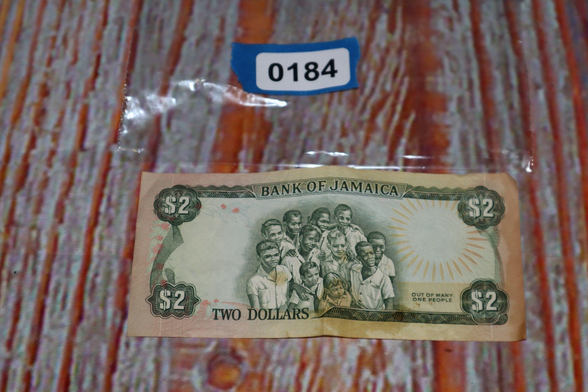 Bank Of Jamaica $2 bill
