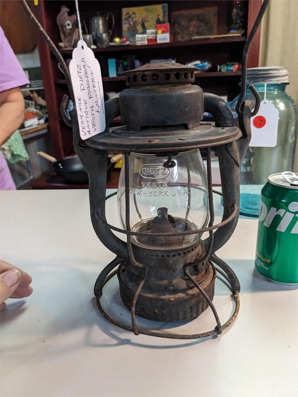 Antique Dietz Vesta Railroad Lantern