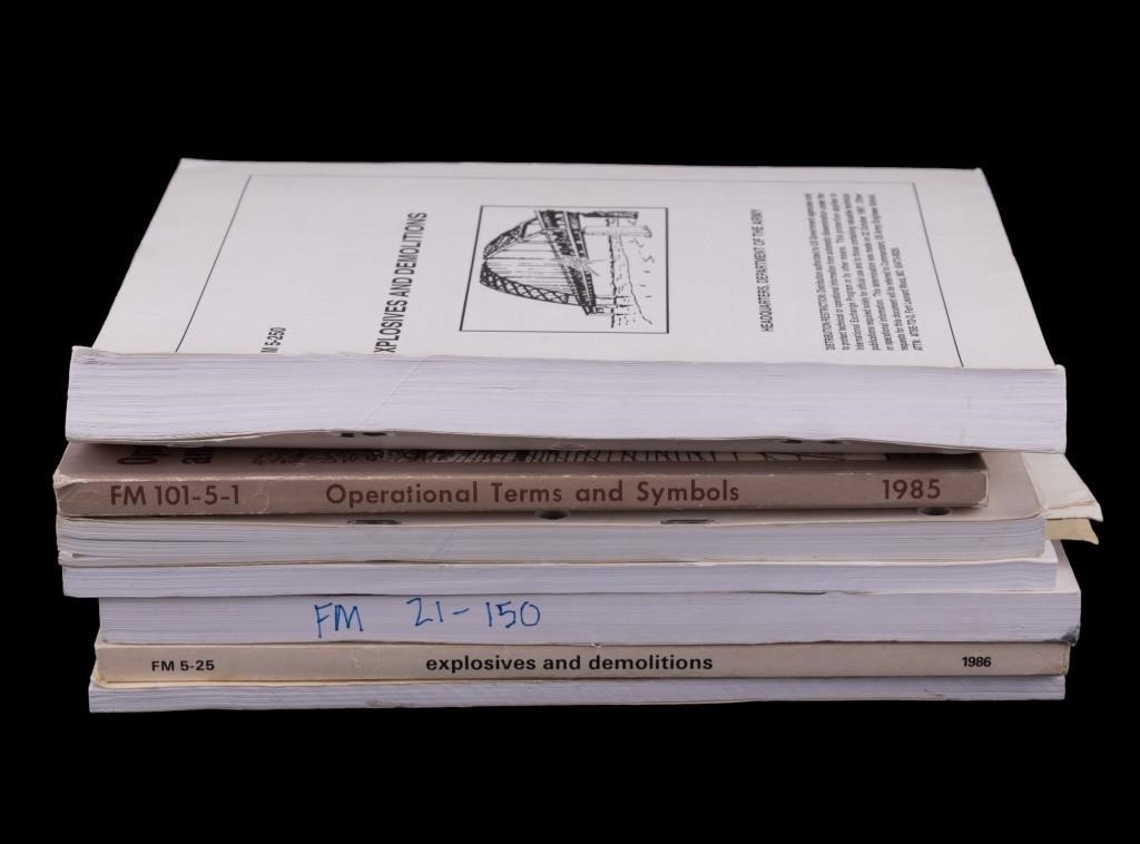 US Military Operational and Training Manuals (9)