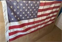 50 Star American Flag, 35" x 60" w/Grommets