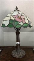 Stained Glass Touch Lamp, 18"