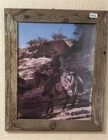 John Wayne on Cochise, El Dorado Framed Photo