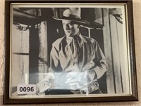 Early John Wayne Still Photo, 8 x 10 Framed