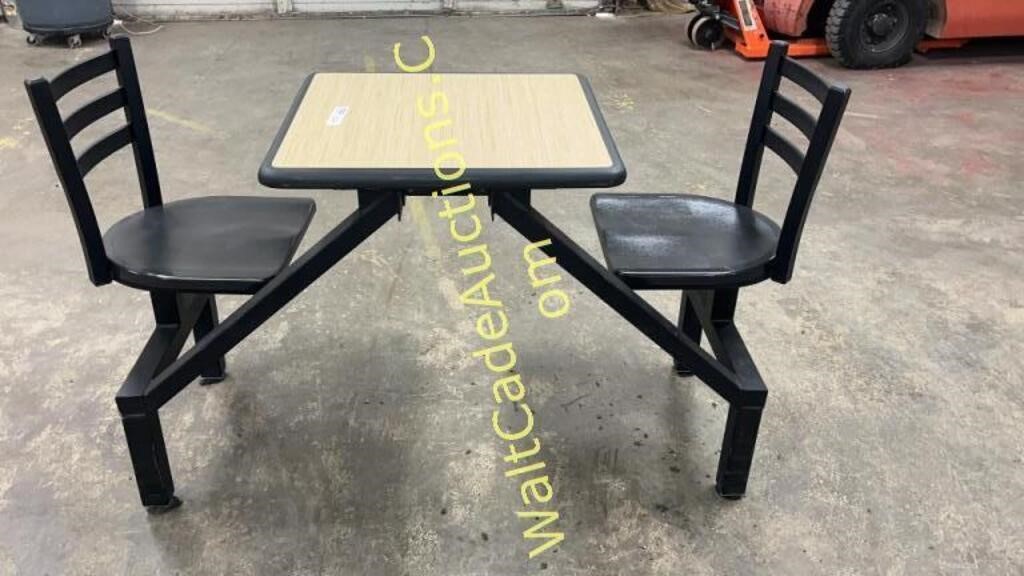 Heavy Duty Steel and Plastic Constructed Table