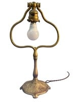 Tiffany Studios New York bronze lamp, Model 664