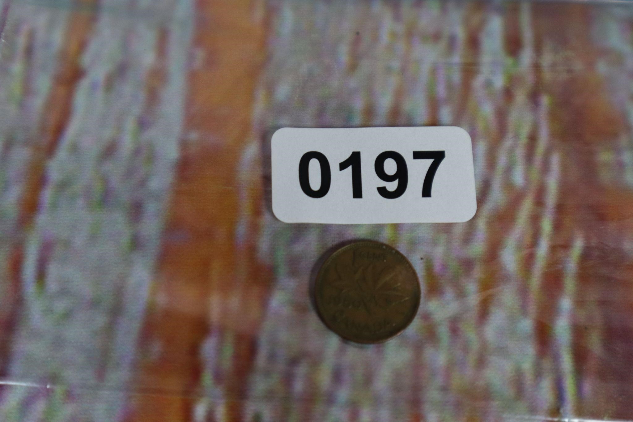 1950 Canada One Cent Penny