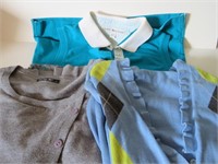 LOT 3 GUC WOMENS TOPS: TOMMY HILLFIGER, ETC