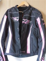 NEW WOMENS MOTORCYCLE JACKET SIZE 10  M