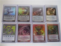 LOT 8 RARE CHAOTIC CARDS